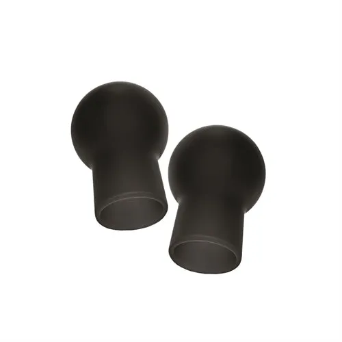Anal CalExotics Nipple Play Silicone Advanced Nipple Suckers Black