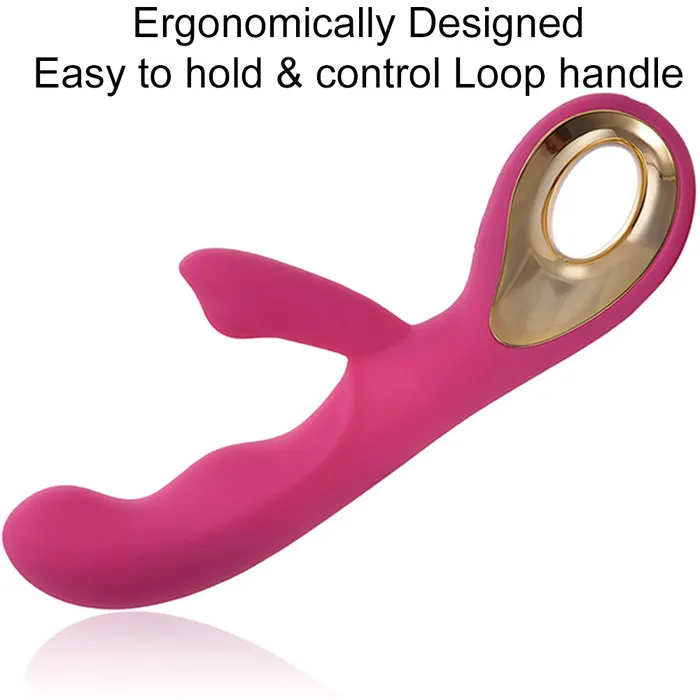 BeBuZZed Vibrators | BeBuZZed Sex Angel Rechargeable Rabbit Vibrator Pink