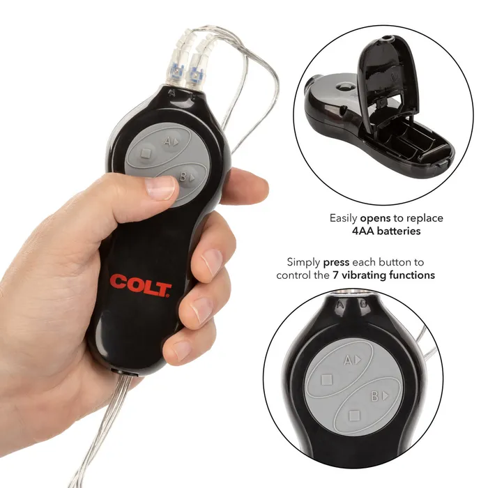 Calexotics Female Sex Toys | CalExotics Colt 7- Function Twin Turbo Bullet Vibrator Calexotics Female Sex Toys | CalExotics Colt 7- Function Twin Turbo Bullet Vibrator