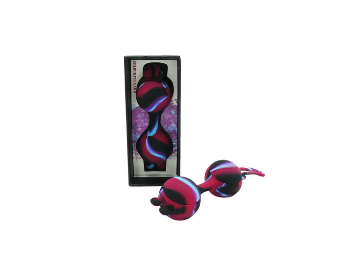 Camo Lana Kegel Balls Ben Wa Pelvic Floor Exerciser Vaginal Trainer Sex Toy | Colourful Camo Female Sex Toys