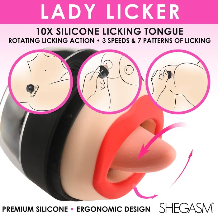 Lickgasm Female Sex Toys | Lady Licker Clitoral Stimulator