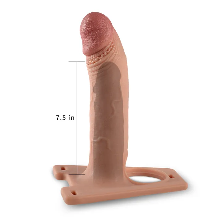 Lovetoy Female Sex Toys | Lovetoy Ingen Hollow G 8” Dildo and Strap-on Harness Set Male Female