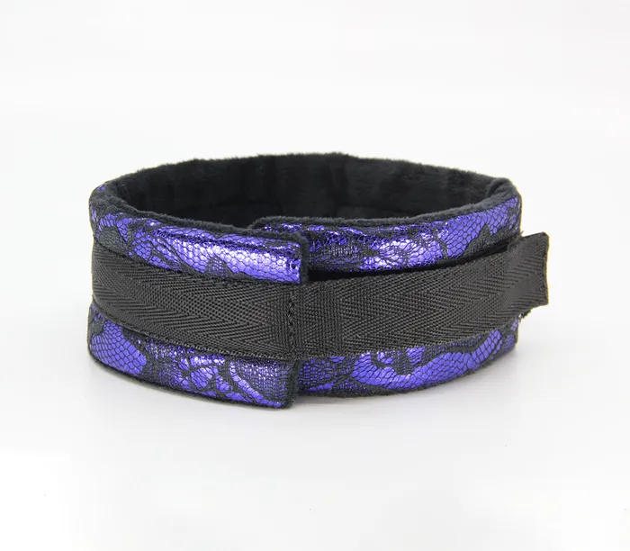 Male Sex Toys | BERLIN BABY BB Satin and Lace Collar with Leash