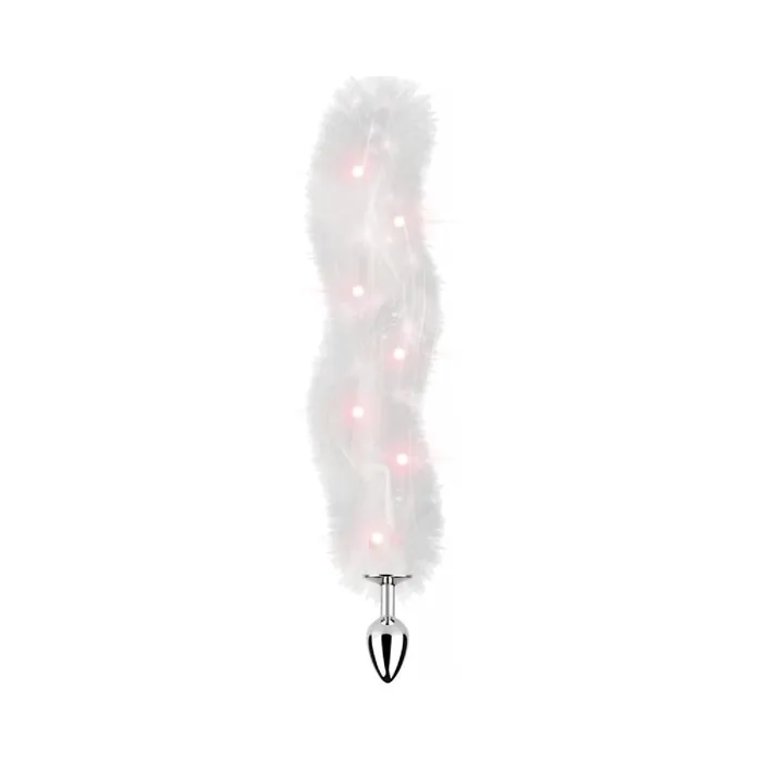 Male Sex Toys | Foxy Tail- Light Up Faux Fur Butt Plug With Multicolored Light Pattern - Hott Products