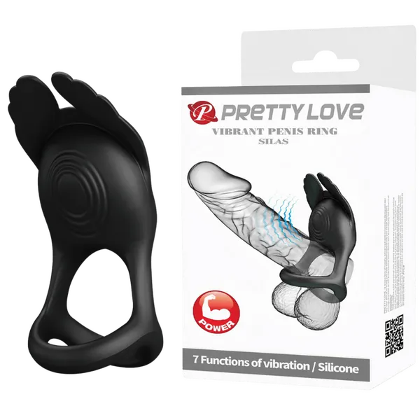 Male Sex Toys | Vibrant Penis Ring - Silas - Pretty Love Male Sex Toys | Vibrant Penis Ring - Silas - Pretty Love