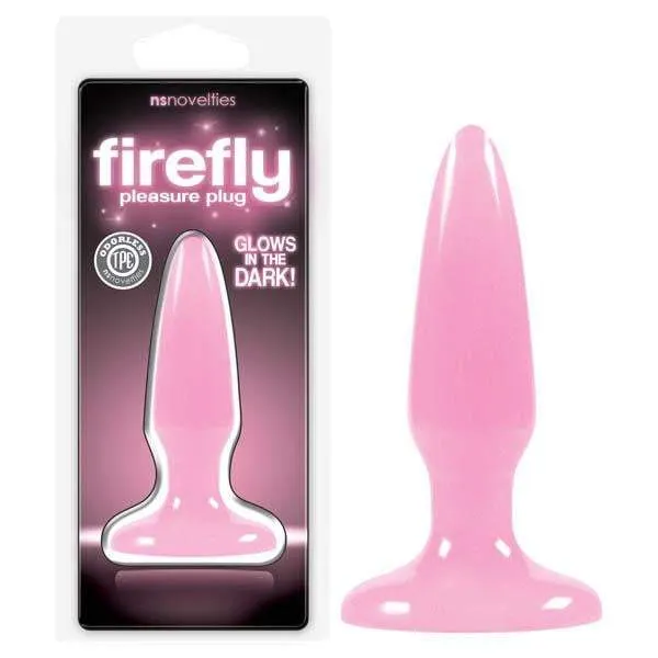 NS Novelties Anal Firefly Pleasure Plug GlowintheDark Pink 81 cm 32 Mini Butt Plug NS Novelties Anal Firefly Pleasure Plug GlowintheDark Pink 81 cm 32 Mini Butt Plug