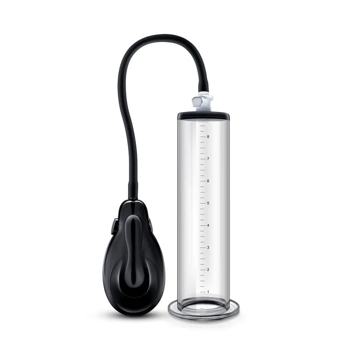 Performance Vx9 Auto Penis Pump Clear Blush Novelties Male Sex Toys