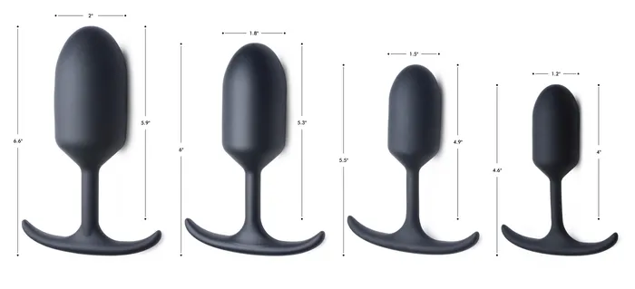 Premium Silicone Weighted Anal Plug | Heavy Hitters Anal