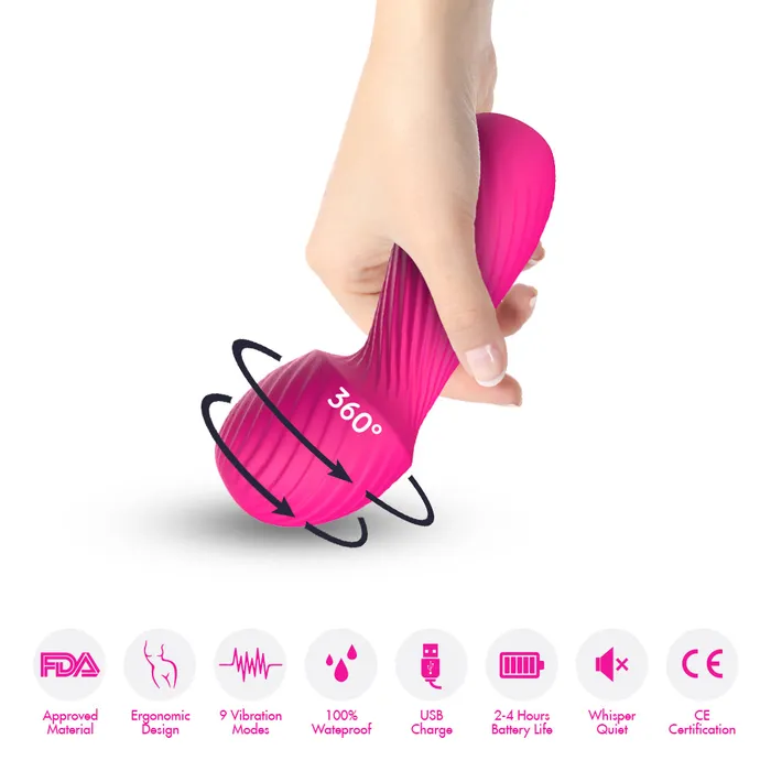 Sakulove Mushroon Wand Massager | SAKULOVE Vibrators