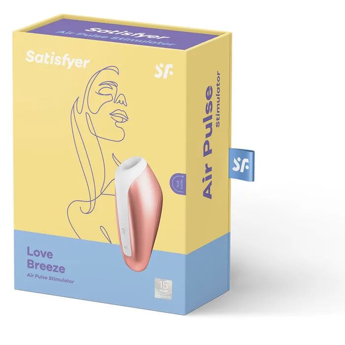 Vibrators | Satisfyer Love Breeze - Touch-Free USB-Rechargeable Clitoral Stimulator with Vibration - Satisfyer