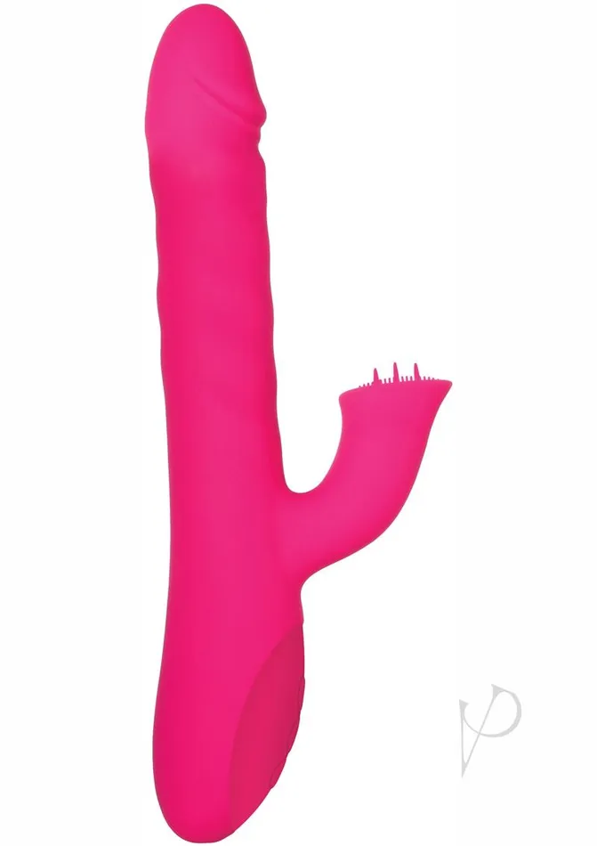 Female Sex Toys Adam and Eve Eves Rotating Rabbit Flicker Rechargeable Silicone Dual Stimulating Rabbit Vibrator Adam and Eve
