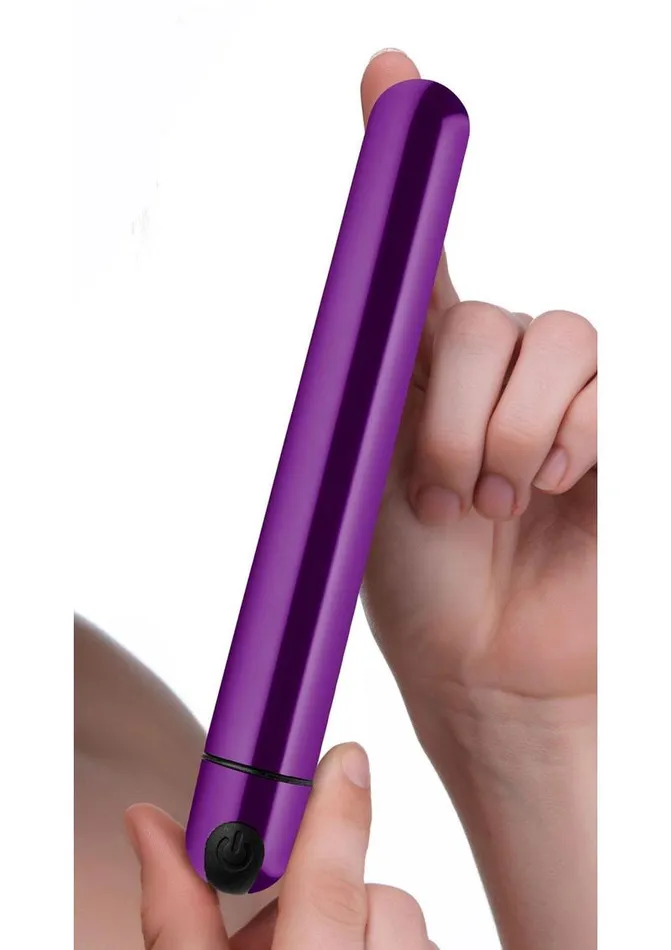 Female Sex Toys | BANG! Bang! 10x Slim Metallic Rechargeable Bullet