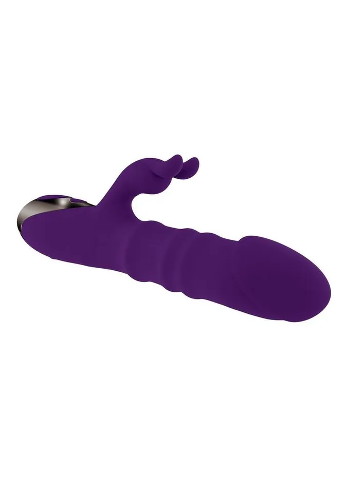 Female Sex Toys | Playboy Hop to It Rechargeable Silicone Rabbit Vibrator - Playboy