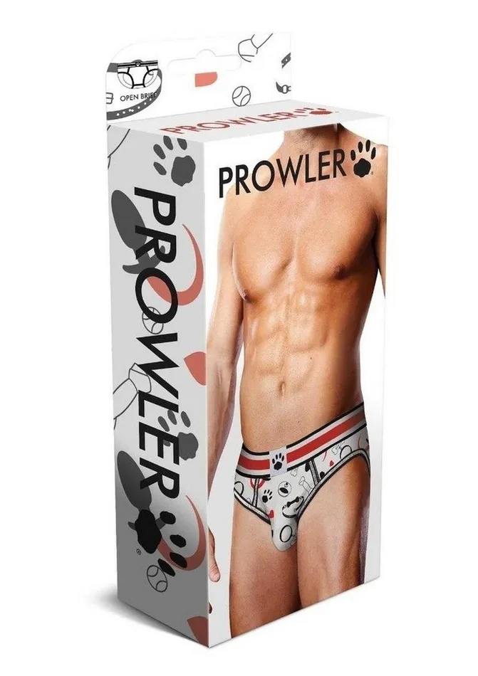 Female Sex Toys | Prowler Puppie Print Open Brief - Prowler