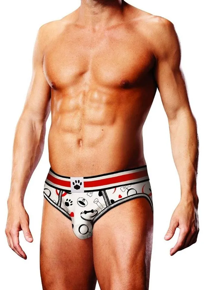 Female Sex Toys | Prowler Puppie Print Open Brief - Prowler