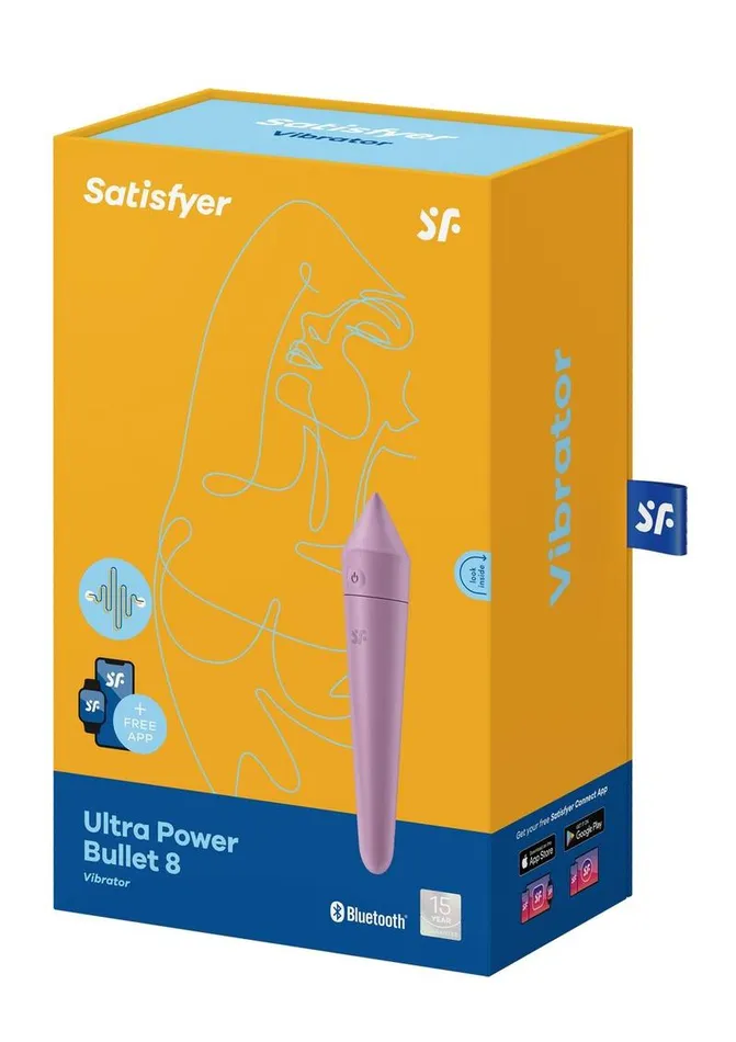 Female Sex Toys | Satisfyer Ultra Power Bullet 8 Rechargeable Silicone Bullet Vibrator - Satisfyer
