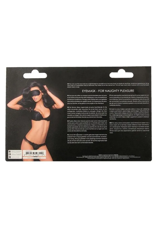 Male Sex Toys | Ouch! Ouch! Soft Eyemask