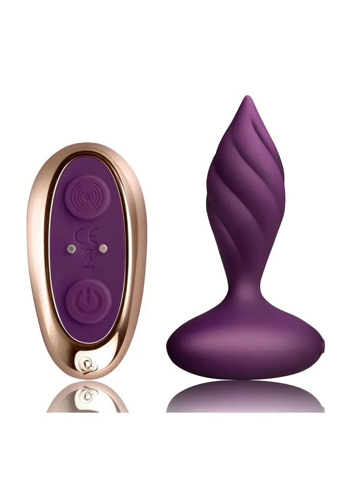Male Sex Toys | Rocks Off Desire Rechargeable Silicone Anal Plug with Remote Control