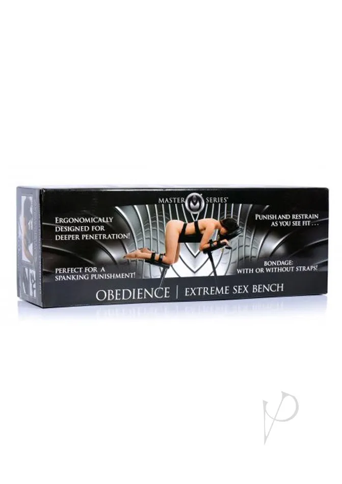 Master Series Obedience Extreme Sex Bench | Master Series Male Sex Toys