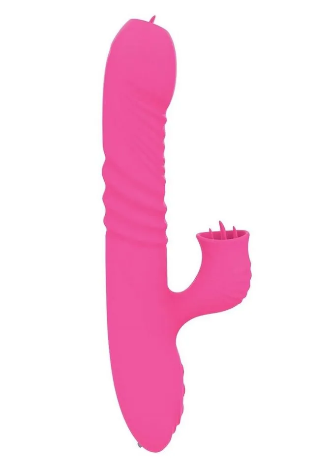 Nasstoys Female Sex Toys | Passion Grabber Heat Up Rechargeable Silicone Rabbit Vibrator