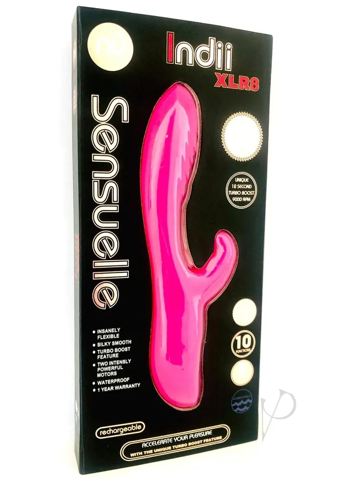 Nu Sensuelle Female Sex Toys | Nu Sensuelle Indii Xlr8 Rechargeable Silicone G-Spot Rabbit Vibrator
