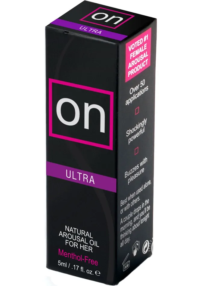 On for Her Female Sex Toys | Sensuva On Ultra Natural Arousal Oil For Her