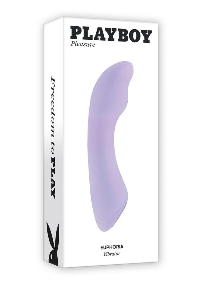 Playboy Euphoria Rechargeable Silicone Vibrator | Playboy Female Sex Toys