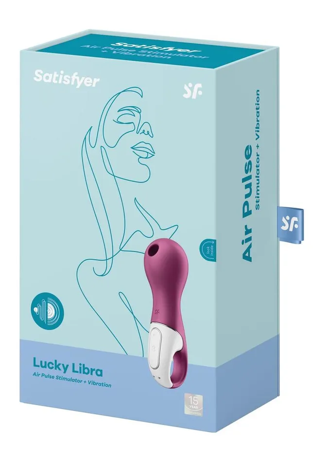 Satisfyer Satisfyer Lucky Libra Silicone Rechargeable Clitoral Stimulator | Female Sex Toys