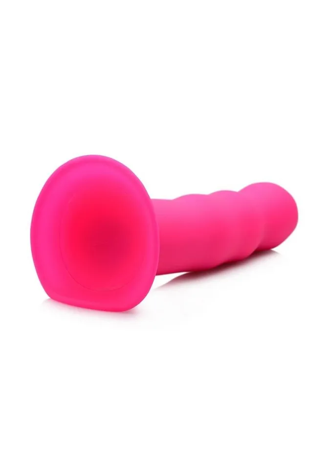 Squeeze-It Squeezable Wavy 7.2in Dildo | SQUEEZE-IT Dildos